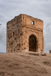 Old ruins against sky