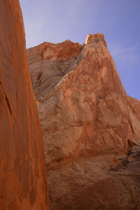 Strong canyon glow from reflected light in brimhall canyon.