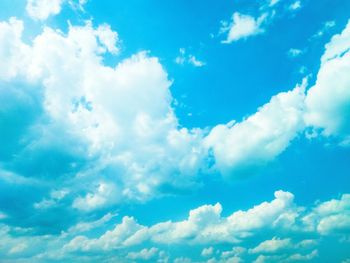 Low angle view of clouds in sky