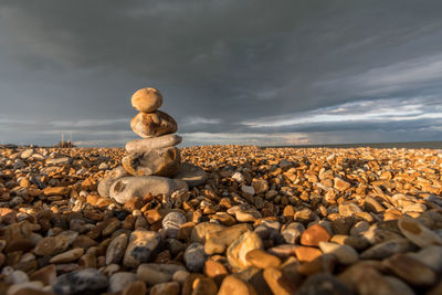 Stack of pebbles