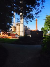 Buildings in city