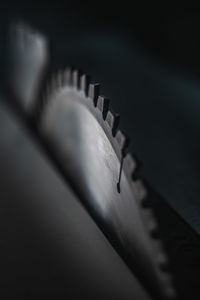 Close-up of machine part