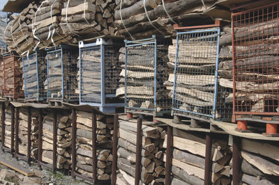 Stack of firewood