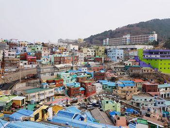 Aerial view of cityscape