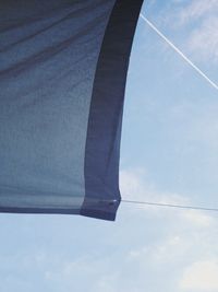 Low angle view of cloudy sky