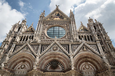 Low angle view of cathedral against sky