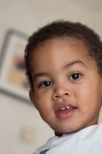 Portrait of cute boy