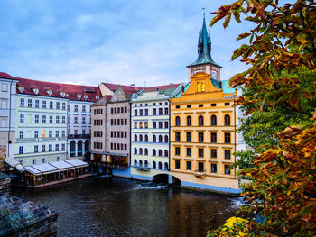 Buildings at waterfront