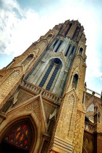 Low angle view of cathedral against sky