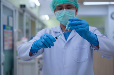 Man working in workshop