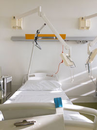 Interior of hospital room