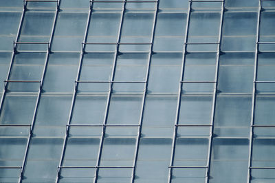 Full frame shot of glass building