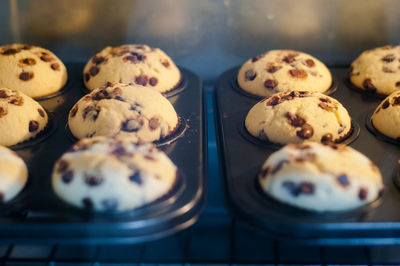 Close-up of cookies