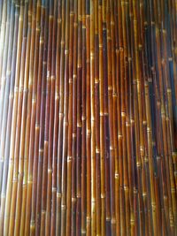 Full frame shot of metallic structure