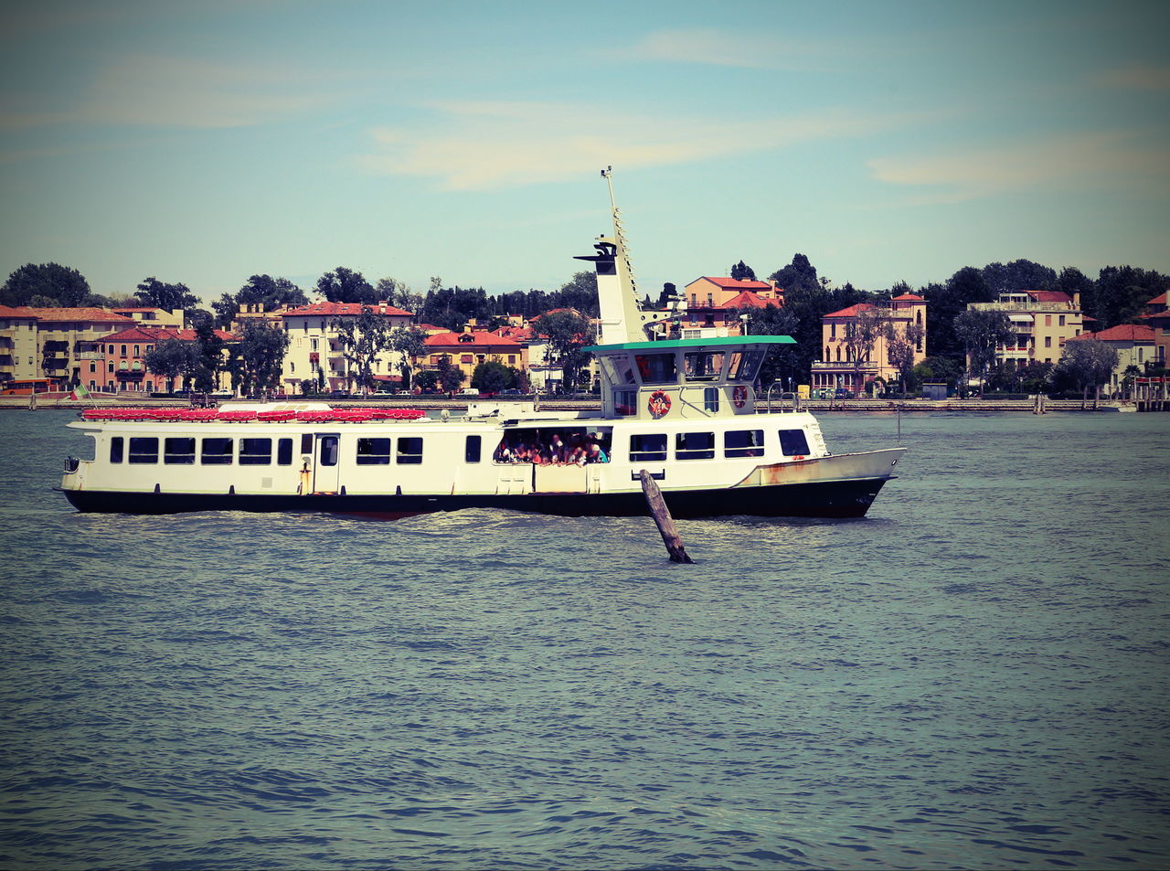 BOAT IN SEA