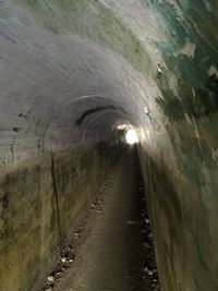 Illuminated tunnel