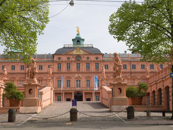 View of barock castle against sky