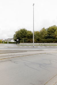 View of road against sky