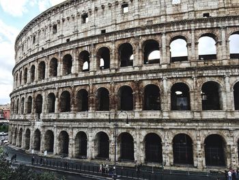Full frame shot of colosseum in rome