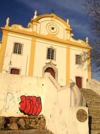 Low angle view of church