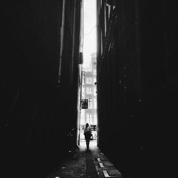 Alley in city