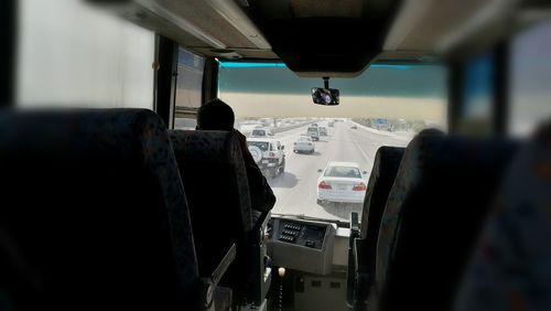 View of city from sea