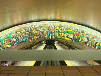 View of tiled floor