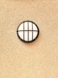 Close-up of light painting on wall