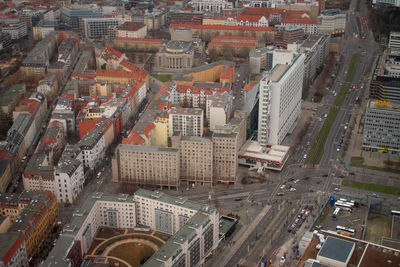 Aerial view of