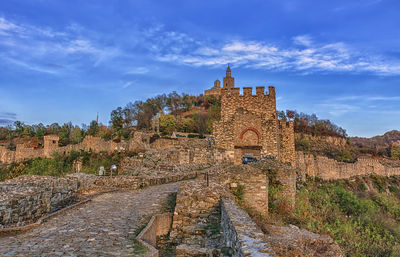 Tsarevets is a medieval stronghold located on a hill with the same name in veliko tarnovo