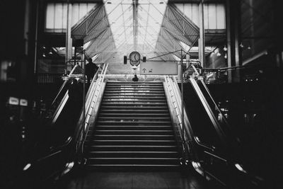 Low angle view of staircase