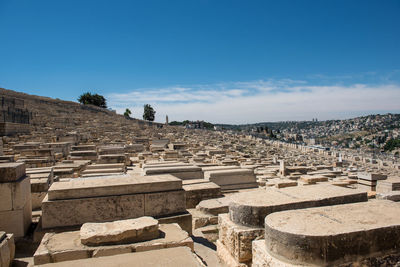 The oldest functional jewish cemetery in the world, jerusalem, israel