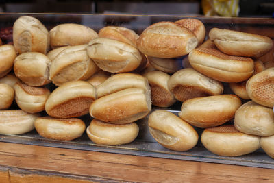 Close-up of food on table