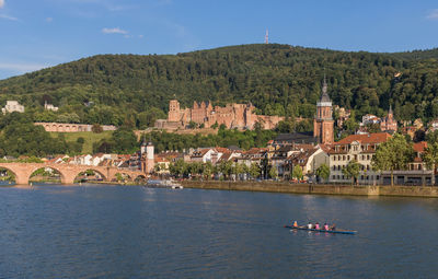 Scenic view of buildings in city