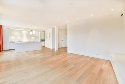 View of empty living room