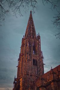 Low angle view of cathedral against sky