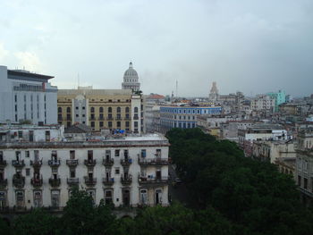 View of cityscape against sky