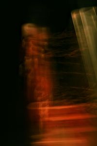 Close-up of illuminated street light