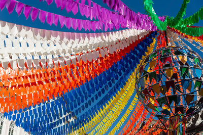 Official decoration for the feast of são joão in pelourinho, historic center 