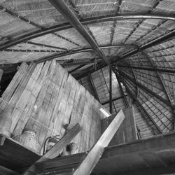 Low angle view of roof