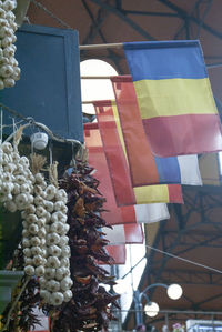 Variety of fruits in market