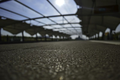 Close-up of car against sky