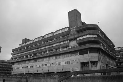 Low angle view of building against sky