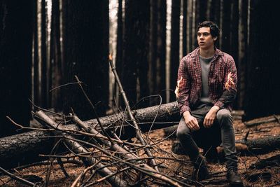 Portrait of young woman