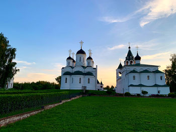 View of church against sky