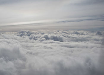 Low angle view of clouds in sky