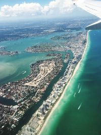 Aerial view of cityscape