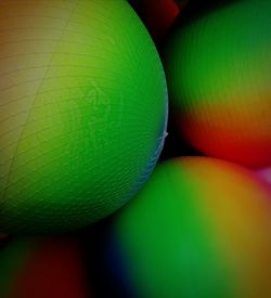 Close-up of multi colored balls