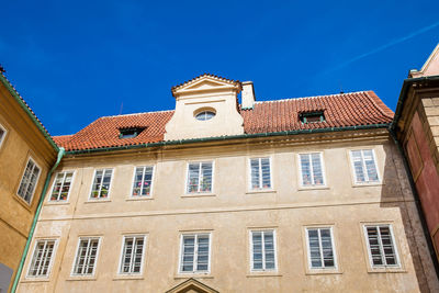 Beautiful building at the prague castle