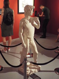 Close-up of mannequin